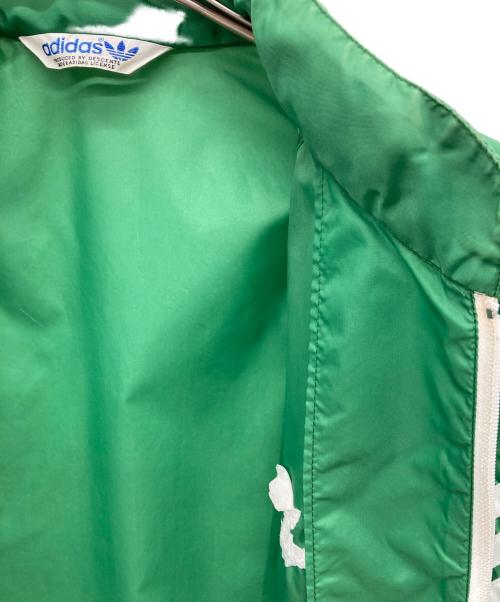 adidas（アディダス）adidas (アディダス) 80s ナイロントラックジャケット グリーン サイズ:Lの古着・服飾アイテム