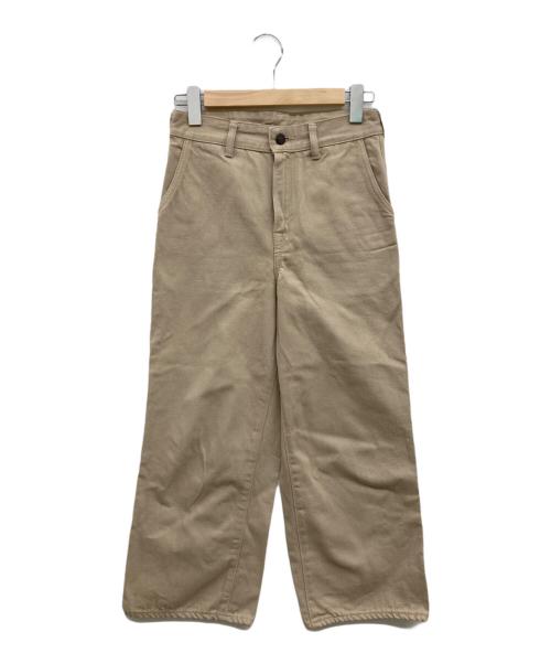 45R（フォーティファイブ・アール）45R (フォーティファイブ・アール) ライ麦デニムのシャルロット5/デニムパンツ ベージュ サイズ:27の古着・服飾アイテム