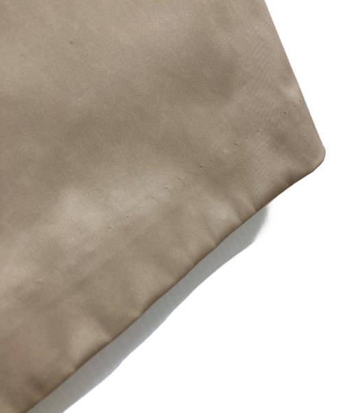 自由区（ジユウク）自由区 (ジユウク) ぺルビアンシャンブレーツイル ステンカラーコート/ステンカラーコート/コート/CMWMYS0216 ベージュ サイズ:38の古着・服飾アイテム