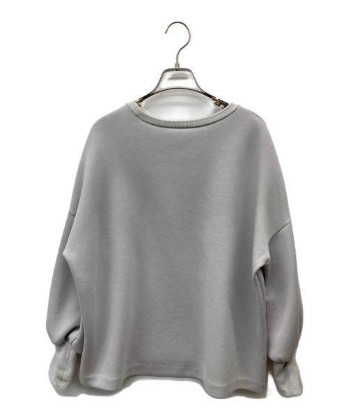 BEARDSLEY（ビアズリー）BEARDSLEY (ビアズリー) ポンチスウェット グレー サイズ:FREEの古着・服飾アイテム