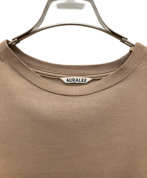 AURALEE（オーラリー）AURALEE (オーラリー) ロングスリーブカットソー ブラウン サイズ:Sの古着・服飾アイテム