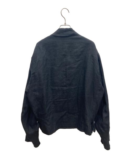 COMOLI（コモリ）COMOLI (コモリ) 24SS カナパショートジャケット/ブルゾン/ジャケット ブラック サイズ:3の古着・服飾アイテム