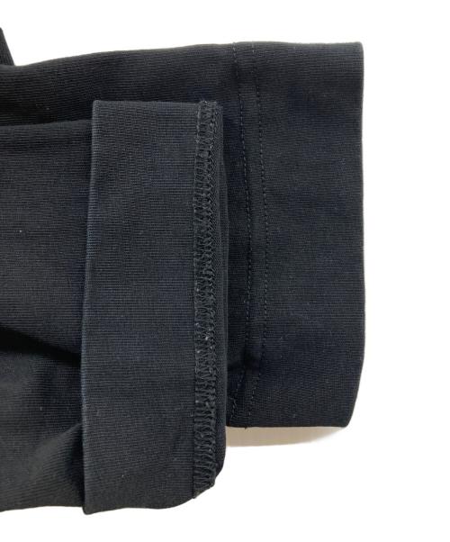 CASEY CASEY（ケーシーケーシー）CASEY CASEY (ケーシーケーシー) OLIVER ML JERS Long-sleeved T-shirt/オリバーミルコットンボートネックロングスリーブカットソー/長袖カットソー/Tシャツ ブラック サイズ:Lの古着・服飾アイテム