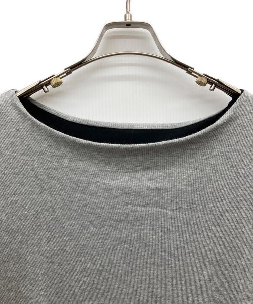 NICENESS（ナイスネス）NICENESS (ナイスネス) リバーシブルL/Sカットソー グレー×ブラック サイズ:-の古着・服飾アイテム