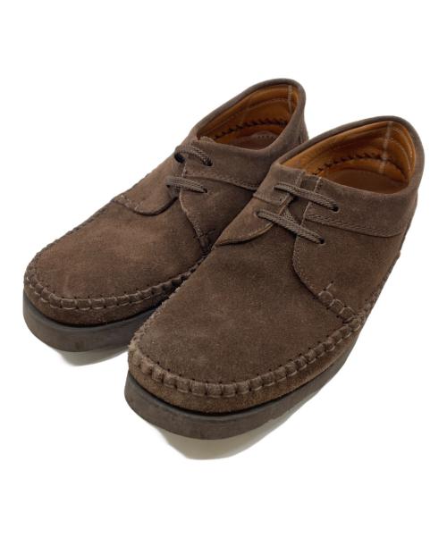 PADMORE&BARNES（パドモア&バーンズ）PADMORE&BARNES (パドモア&バーンズ) Adam et Rope (アダム エ ロペ) 別注WILLOW LOW スエードレザーシューズ/スエードシューズ ブラウン サイズ:9の古着・服飾アイテム