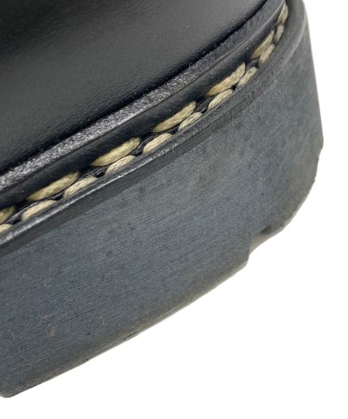 PARABOOT（パラブーツ）PARABOOT (パラブーツ) EDIFICE (エディフィス) CHAMBORD/シャンボード Uチップシューズ/レザーシューズ ブラック サイズ:8の古着・服飾アイテム