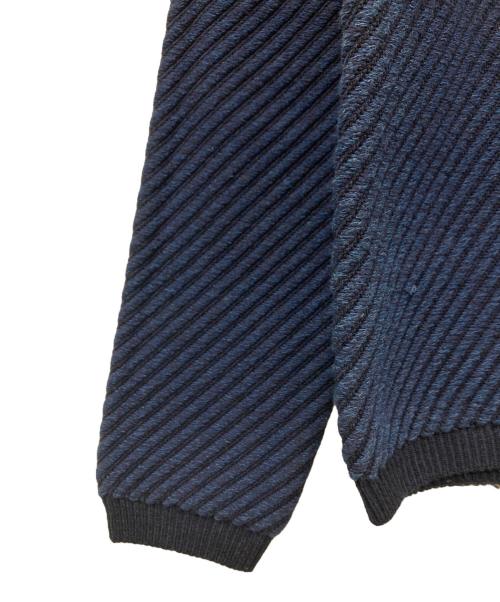 STONE ISLAND（ストーンアイランド）STONE ISLAND (ストーンアイランド) ESCARGOT KNIT ネイビー サイズ:Mの古着・服飾アイテム