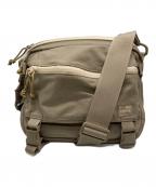 PORTERポーター）の古着「KLUNKERZ SHOULDER BAG(S)/クランカーズ ショルダーバッグ/ビジネスバッグ」｜ベージュ