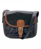 CELINEセリーヌ）の古着「オールドショルダーポーチ/OLD/ショルダーバッグ/OLD CELINE」｜ブラック