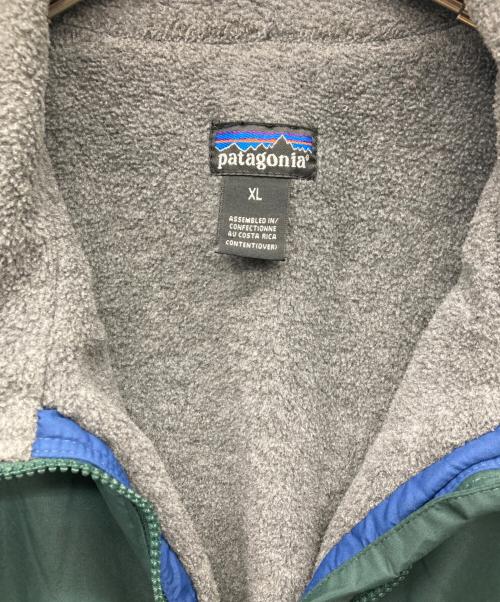 Patagonia（パタゴニア）Patagonia (パタゴニア) 90'S SHELLED SYNCHILLA VEST グリーン×グレー サイズ:XLの古着・服飾アイテム