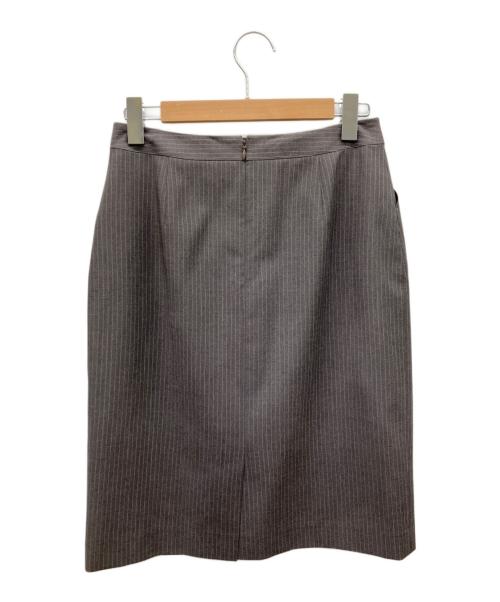 BROOKS BROTHERS（ブルックスブラザーズ）BROOKS BROTHERS (ブルックスブラザーズ) ストライプ柄3Pセットアップスーツ グレー サイズ:ジャケット6/パンツ・スカート8の古着・服飾アイテム