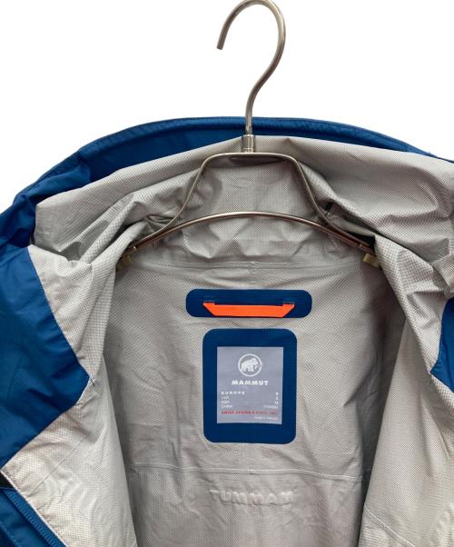 MAMMUT（マムート）MAMMUT (マムート) Microlayer 2.0 HS Hooded Jacket AF/マウンテンパーカ/ナイロンジャケット ブルー サイズ:Mの古着・服飾アイテム