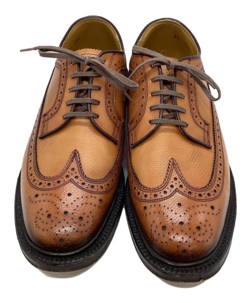 REGAL（リーガル）REGAL (リーガル) ロングウィングチップシューズ/ビジネスシューズ/レザーシューズ/IMPERIAL GRADE/6760 W105/インペリアルグレード/IMPERIAL GRADE ライトブラウン サイズ:25.5の古着・服飾アイテム