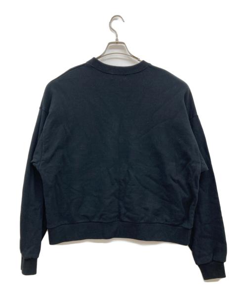 Hysteric Glamour（ヒステリックグラマー）Hysteric Glamour (ヒステリックグラマー) HYSTERIC WOMANアップリケ オーバーサイズスウェット ブラック サイズ:Freeの古着・服飾アイテム