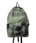 Hysteric Glamourヒステリックグラマー）の古着「HYSTERICAL CIRCLE バックパック/リュック」｜グリーン