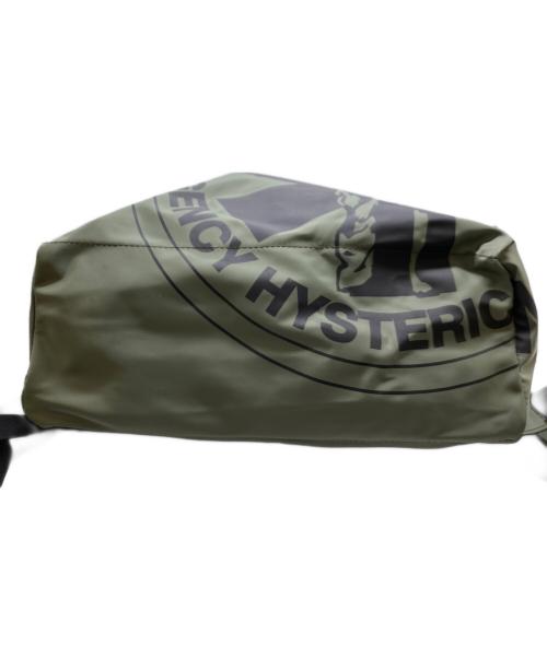 Hysteric Glamour（ヒステリックグラマー）Hysteric Glamour (ヒステリックグラマー) HYSTERICAL CIRCLE バックパック/リュック グリーンの古着・服飾アイテム