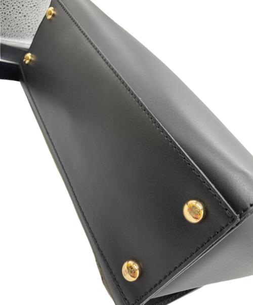 IACUCCI（イアクッチ）IACUCCI (イアクッチ) 2WAYバッグ/ハンドバッグ/ショルダーバッグ ブラックの古着・服飾アイテム