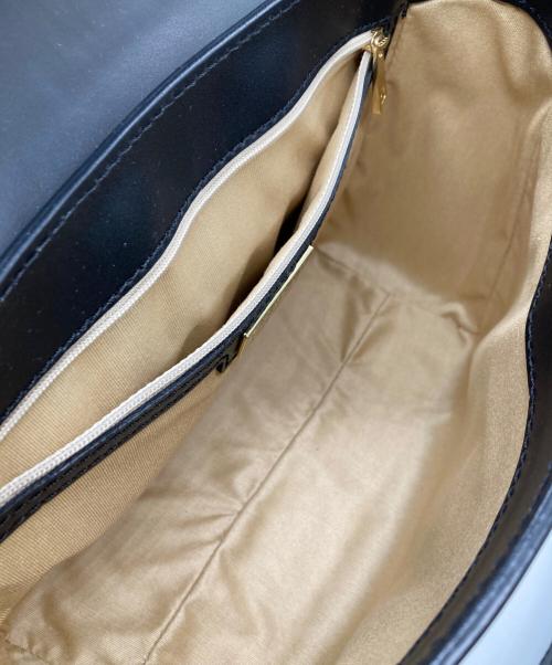 IACUCCI（イアクッチ）IACUCCI (イアクッチ) 2WAYバッグ/ハンドバッグ/ショルダーバッグ ブラックの古着・服飾アイテム