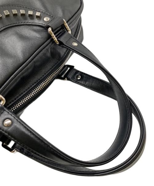 JACQUES LE CORRE（ジャックルコー）JACQUES LE CORRE (ジャックルコー) LISBON PAVE/リスボン パヴェ/スタッズバッグ/ハンドバッグ/牛革 ブラックの古着・服飾アイテム