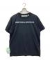 OFFWHITE（オフホワイト）の古着「プリントTシャツ/SOMETHING & ASSOCIATES Reversible」｜ブラック×ミント
