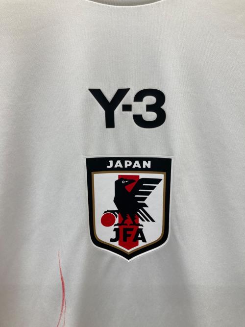 Y-3（ワイスリー）Y-3 (ワイスリー) 日本代表/アウェーユニフォームTシャツ ホワイト×レッド サイズ:2XLの古着・服飾アイテム
