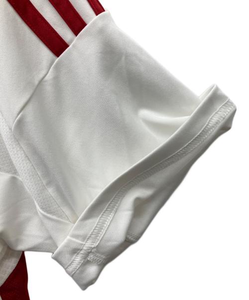 Y-3（ワイスリー）Y-3 (ワイスリー) 日本代表/アウェーユニフォームTシャツ ホワイト×レッド サイズ:2XLの古着・服飾アイテム