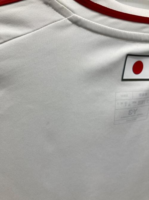 Y-3（ワイスリー）Y-3 (ワイスリー) 日本代表/アウェーユニフォームTシャツ ホワイト×レッド サイズ:2XLの古着・服飾アイテム
