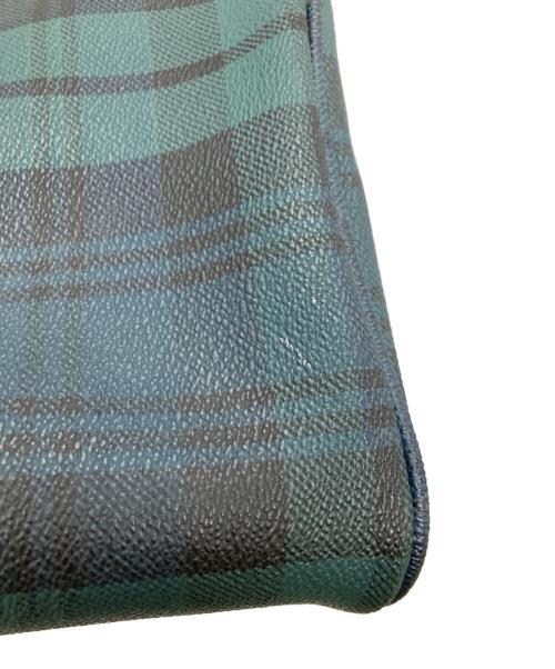 POLO RALPH LAUREN（ポロ・ラルフローレン）POLO RALPH LAUREN (ポロ・ラルフローレン) ブラックウォッチチェックミニボストンバッグ/ミニボストンバッグ/ボストンバッグ グリーンの古着・服飾アイテム