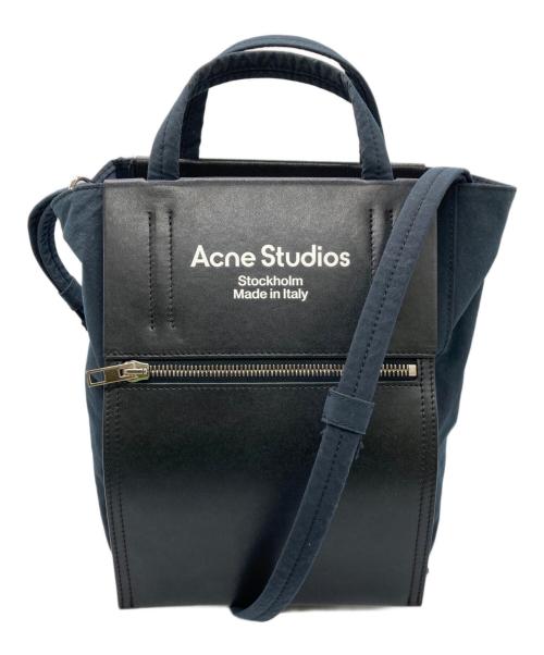 Acne studios（アクネ ストゥディオス）Acne studios (アクネ ストゥディオス) Baker Out S/2WAYバッグ/ベーカーアウト2WAYバッグ/2WAYバッグ/FN-UX-BAGS000048 ネイビーの古着・服飾アイテム