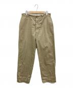 US ARMYユーエスアーミー）の古着「50’S M-45ミリタリーチノトラウザー/ミリタリーチノ/8405-163-8705/50年代/スレキスタンプ」｜カーキ