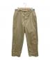 US ARMY（ユーエスアーミー）の古着「50’S M-45ミリタリーチノトラウザー/ミリタリーチノ/8405-163-8705/50年代/スレキスタンプ」｜カーキ
