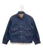 LEVI'S PReMIUM×JOURNAL STANDARDリーバイス プレミアム×ジャーナルスタンダード）の古着「24SS/TYPE2 JKT RIGID/復刻/タイプ2 ジャケット リジット/デニムジャケット/JOURNAL STANDARD別注/色残り良好/濃紺」｜インディゴ