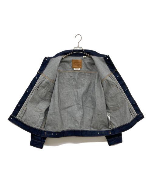 LEVI'S PReMIUM（リーバイス プレミアム）LEVI'S PReMIUM JOURNAL STANDARD 24SS/TYPE2 JKT RIGID/復刻/タイプ2 ジャケット リジット/デニムジャケット/JOURNAL STANDARD別注/色残り良好/濃紺 インディゴ サイズ:Lの古着・服飾アイテム