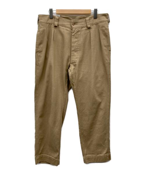 waiper（ワイパー）waiper (ワイパー) M-52型 ツータック チノトラウザー ベージュ サイズ:36の古着・服飾アイテム