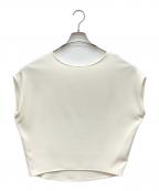 SOEJUソージュ）の古着「ショートスリーブコクーンブラウス」｜アイボリー