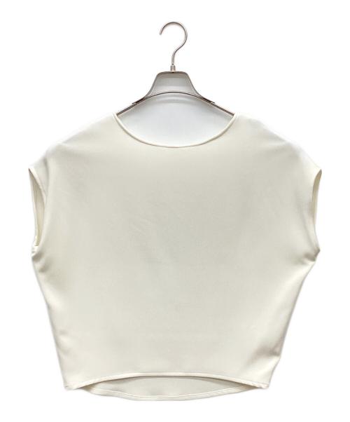 SOEJU（ソージュ）SOEJU (ソージュ) ショートスリーブコクーンブラウス アイボリー サイズ:Sの古着・服飾アイテム