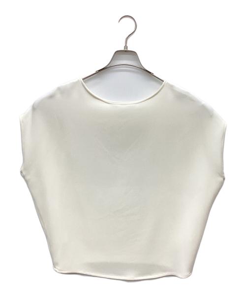 SOEJU（ソージュ）SOEJU (ソージュ) ショートスリーブコクーンブラウス アイボリー サイズ:Sの古着・服飾アイテム