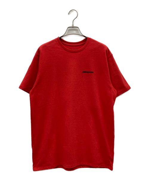 Patagonia（パタゴニア）Patagonia (パタゴニア) P-6 Logo Responsibili-Tee / P-6ロゴ レスポンシビリティー レッド サイズ:XS 未使用品の古着・服飾アイテム