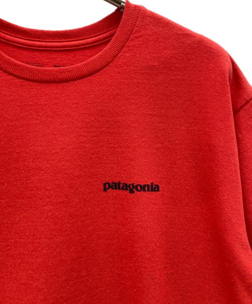 Patagonia（パタゴニア）Patagonia (パタゴニア) P-6 Logo Responsibili-Tee / P-6ロゴ レスポンシビリティー レッド サイズ:XS 未使用品の古着・服飾アイテム