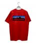 Patagonia (パタゴニア) P-6 Logo Responsibili-Tee / P-6ロゴ レスポンシビリティー レッド サイズ:XS 未使用品：5000円