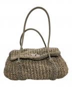 ANTEPRIMAアンテプリマ）の古着「ターンロック金具ワイヤートートバッグ」｜カーキベージュ