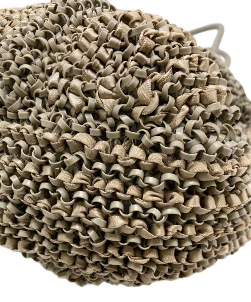 ANTEPRIMA（アンテプリマ）ANTEPRIMA (アンテプリマ) ターンロック金具ワイヤートートバッグ カーキベージュの古着・服飾アイテム