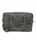 PRADA（プラダ）の古着「SAFFIANO LUX  BALTICO 2WAY ハンドバッグ/サフィアーノ ラックス バルティコ/ショルダーバッグ」｜グレー