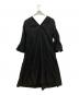 Chaos (カオス) アルパカリネンカフカワンピース/リネンワンピース/CH209116ER ブラック サイズ:FREE：23000円