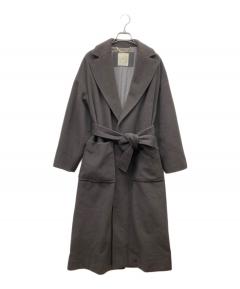 HYKE ハイク ダッフルコート ロング タグ付き グレー 美品 12月3日(土)20時～パリゴオンラインにて販売開始！】HYKE(ハイク