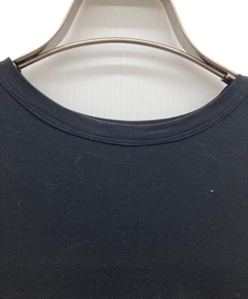 YOKO CHAN（ヨーコチャン）YOKO CHAN (ヨーコチャン) 切替ペプラムカットソー ブラック サイズ:40の古着・服飾アイテム