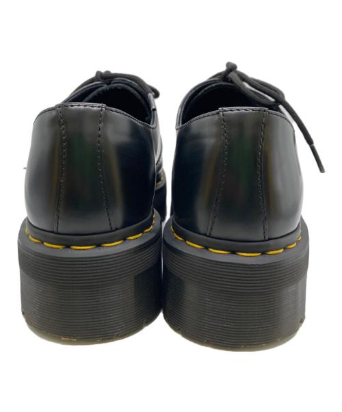 Dr.Martens（ドクターマーチン）Dr.Martens (ドクターマーチン) 1461 QUAD SQUARED 3 HOLE SHOES/クアッド スクエアード 3 ホールシューズ/ブーツ/レザーシューズ ブラック サイズ:UK9の古着・服飾アイテム