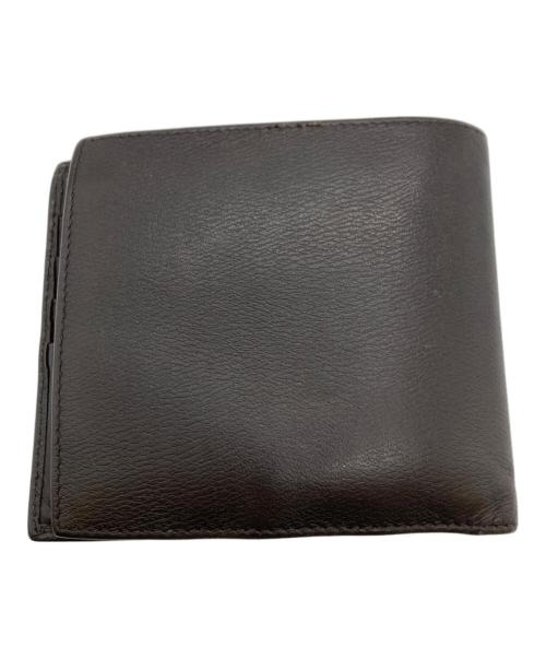 LOEWE（ロエベ）LOEWE (ロエベ) コンパクトウォレット/二つ折り財布/アナグラム ブラウンの古着・服飾アイテム