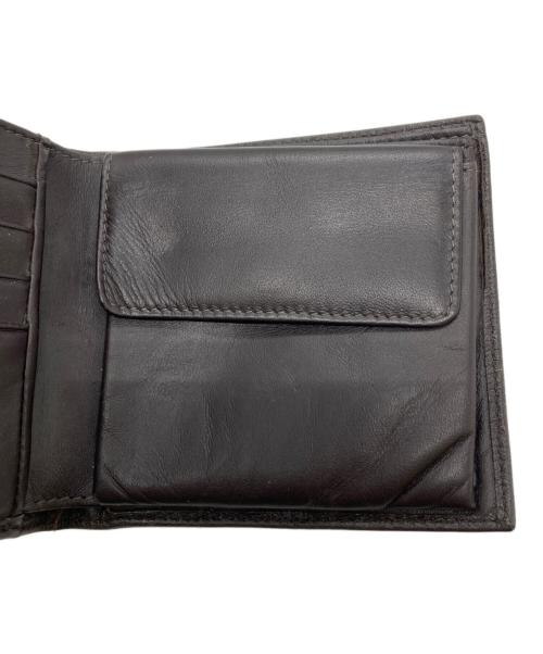 LOEWE（ロエベ）LOEWE (ロエベ) コンパクトウォレット/二つ折り財布/アナグラム ブラウンの古着・服飾アイテム