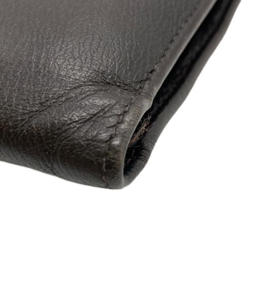 LOEWE（ロエベ）LOEWE (ロエベ) コンパクトウォレット/二つ折り財布/アナグラム ブラウンの古着・服飾アイテム